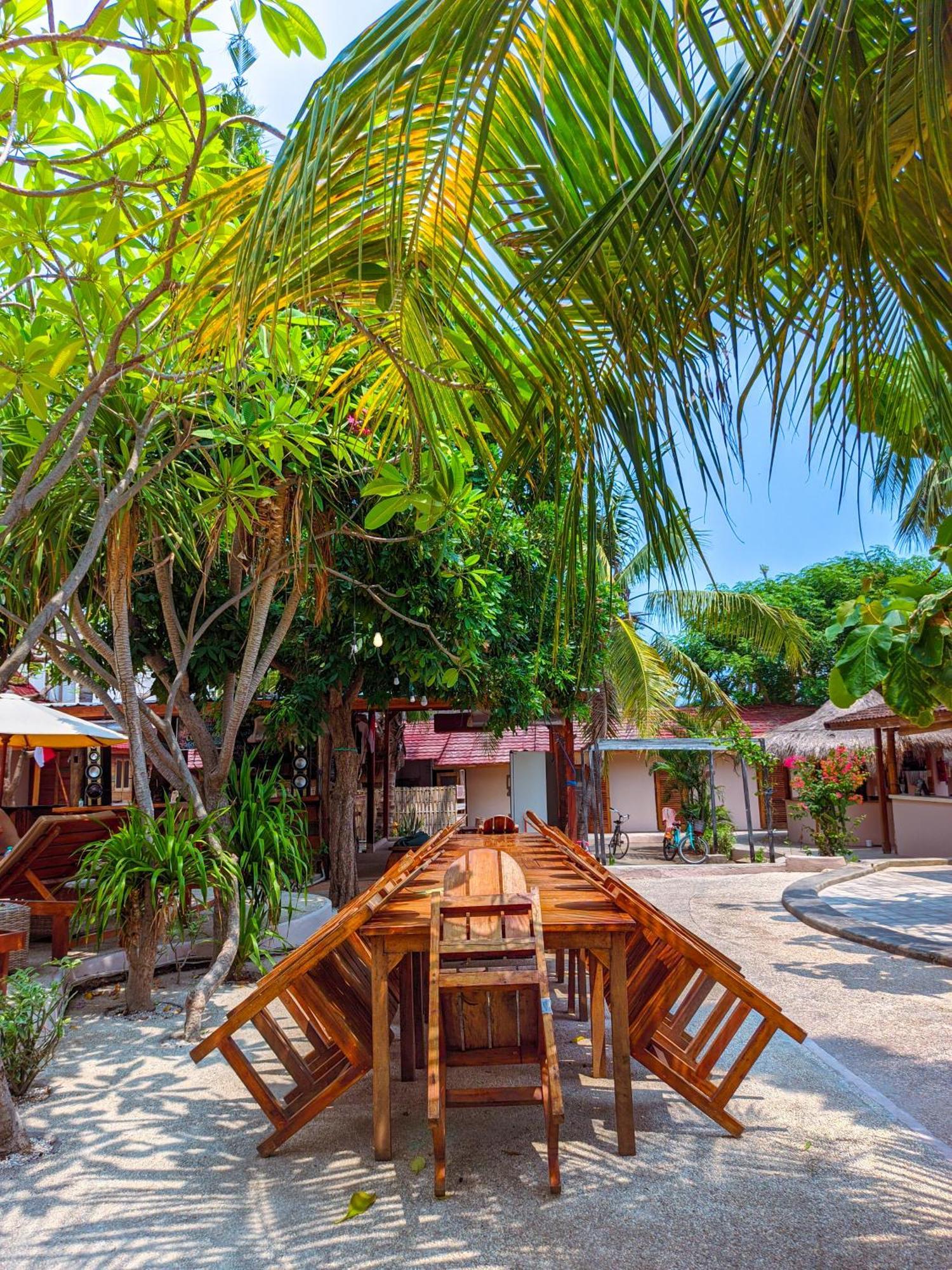 Jati Village, Party Hostel And Bungalows Gili Trawangan Exteriör bild